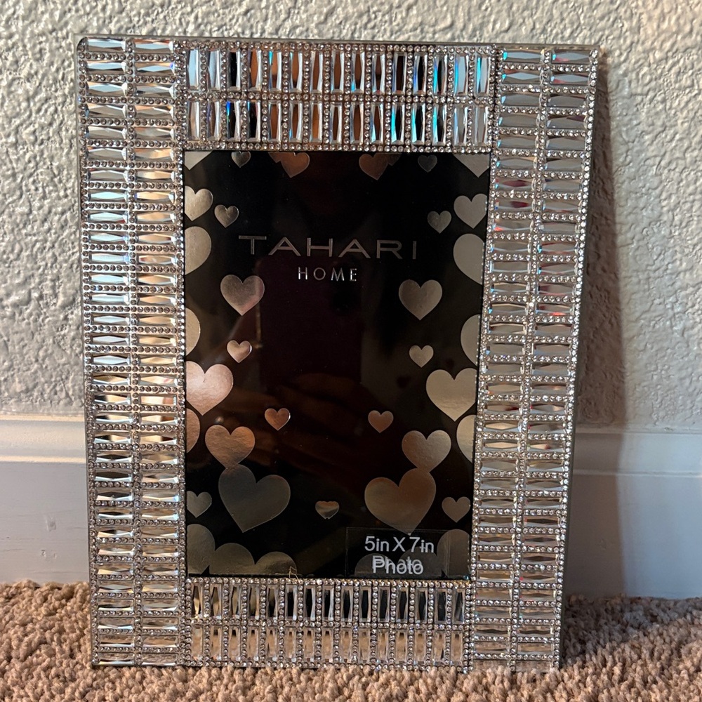 Tahari Silver Decorative Photo Frame